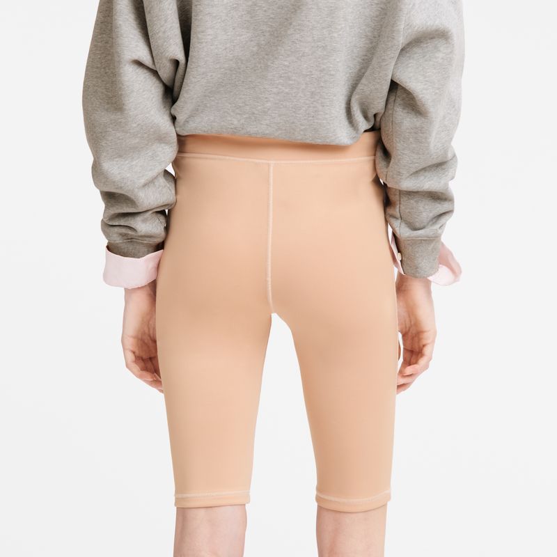 Nude - Jersey Longchamp Cycling short Women Pants | AU8692IL