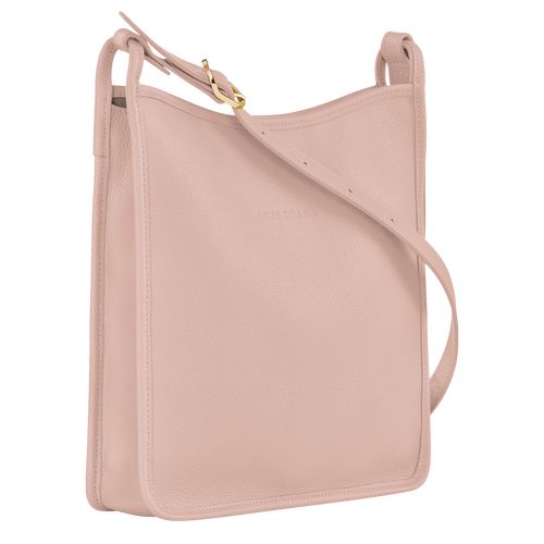 Nude - Leather Longchamp Le FoulonnÉ M Women Crossbody Bags | AU7473HA