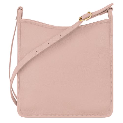 Nude - Leather Longchamp Le FoulonnÉ M Women Crossbody Bags | AU7473HA