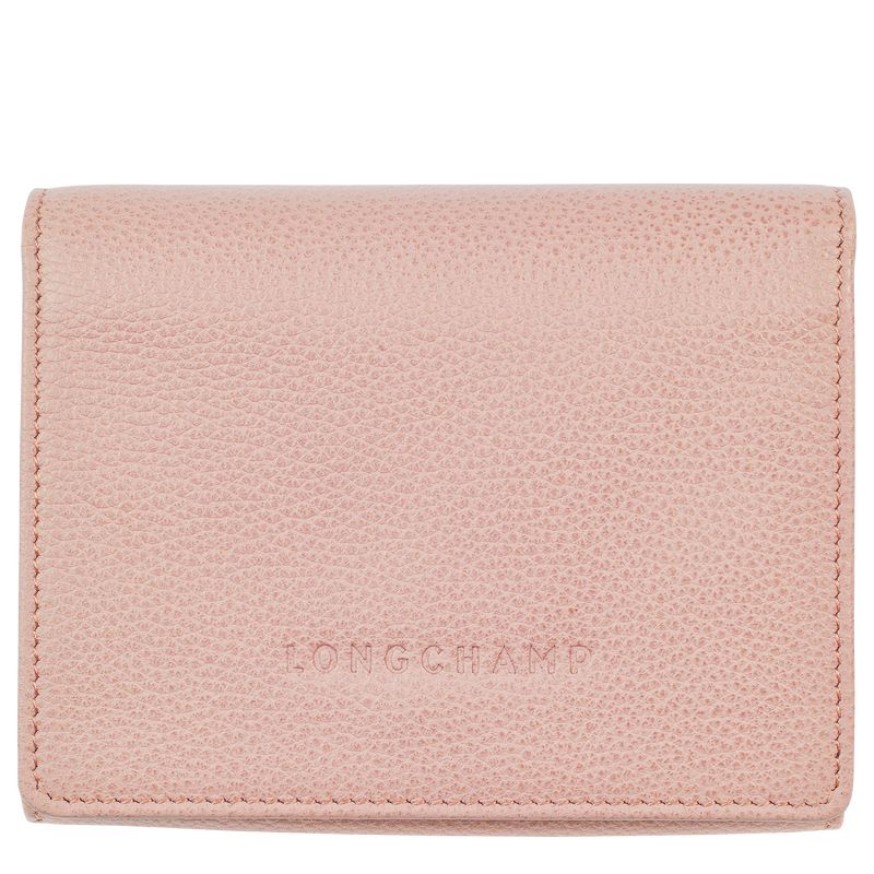 Nude - Leather Longchamp Le FoulonnÉ Men Wallets | AU9005OK