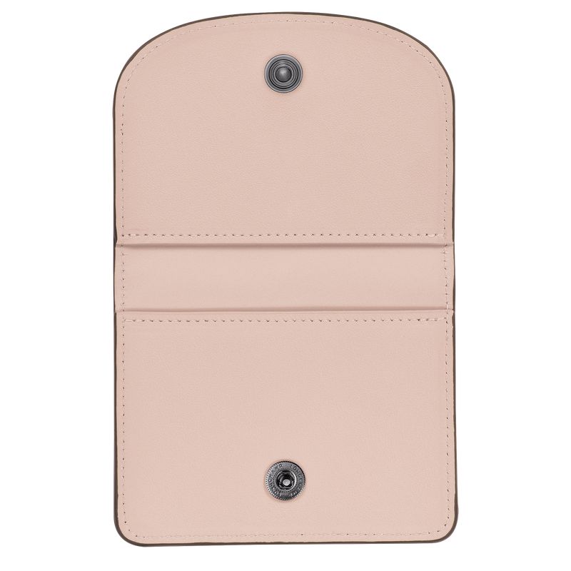 Nude - Leather Longchamp Le Pliage Xtra Men Card Holder | AU9032JP