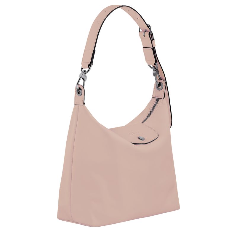 Nude - Leather Longchamp Le Pliage Xtra M Hobo Women Shoulder Bags | AU7519CT