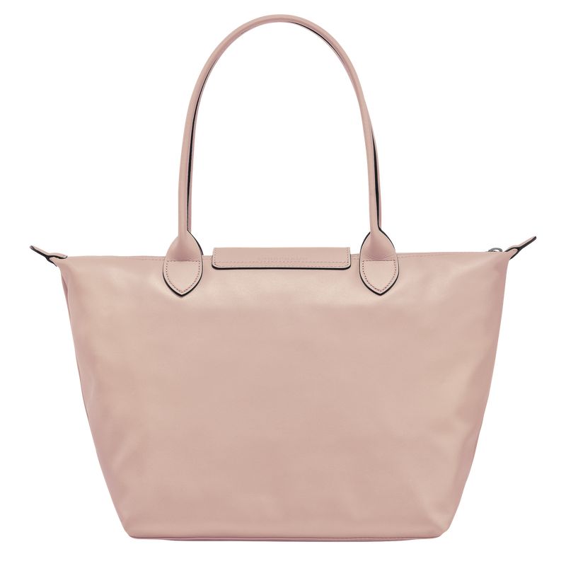 Nude - Leather Longchamp Le Pliage Xtra M Tote Women Shoulder Bags | AU7561XY