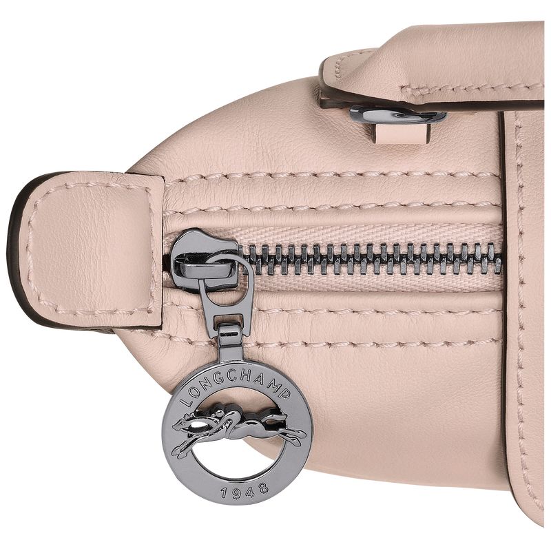 Nude - Leather Longchamp Le Pliage Xtra XS Women Pouches | AU8005RV