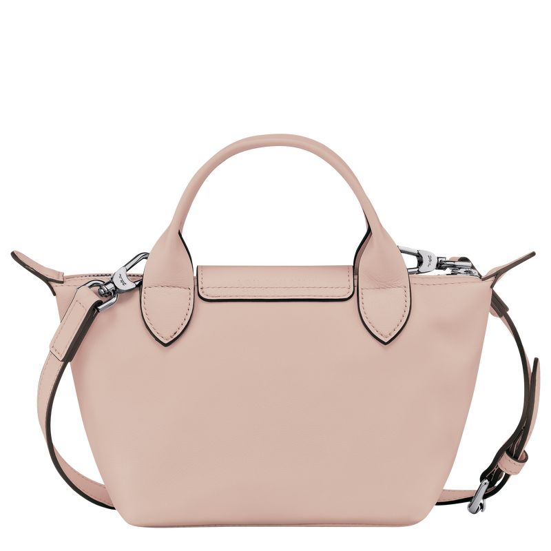 Nude - Leather Longchamp Le Pliage Xtra XS Handbag Women Mini Bags | AU7100NW