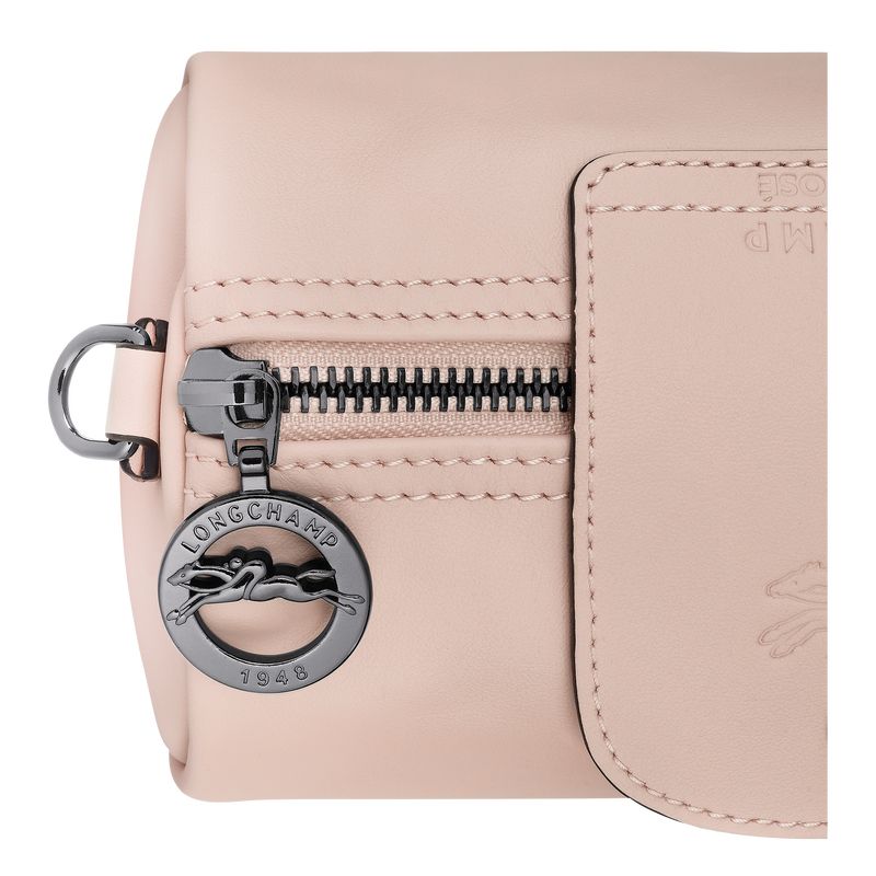 Nude - Leather Longchamp Le Pliage Xtra XS Crossbody Women Mini Bags | AU7111FD