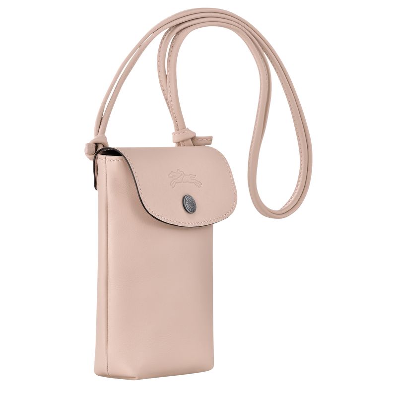 Nude - Leather Longchamp Le Pliage Xtra with leather lace 1 Men Phone Case | AU9066KO