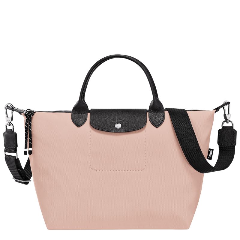 Nude - Recycled canvas Longchamp Le Pliage Energy L Women Handbag | AU7172TC