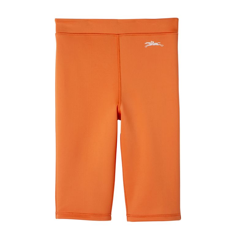 Orange - Jersey Longchamp Cycling short Women Pants | AU8694PJ