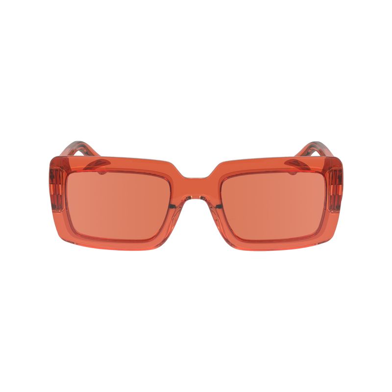 Orange - Plant Based Resin Longchamp Fall-Winter 2023 Collection Women Sunglasses | AU8488SG