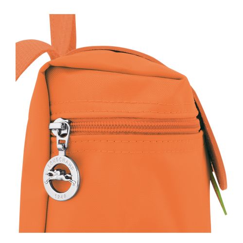 Orange - Recycled canvas Longchamp Le Pliage Green M Women Backpacks | AU7669NW