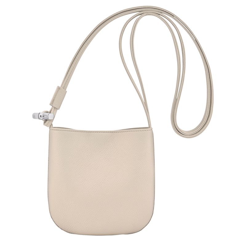 Paper - Leather Longchamp Le Roseau S Women Crossbody Bags | AU7439EB