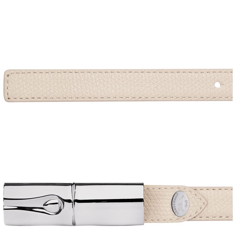 Paper - Leather Longchamp Le Roseau Women Belts | AU8383AH