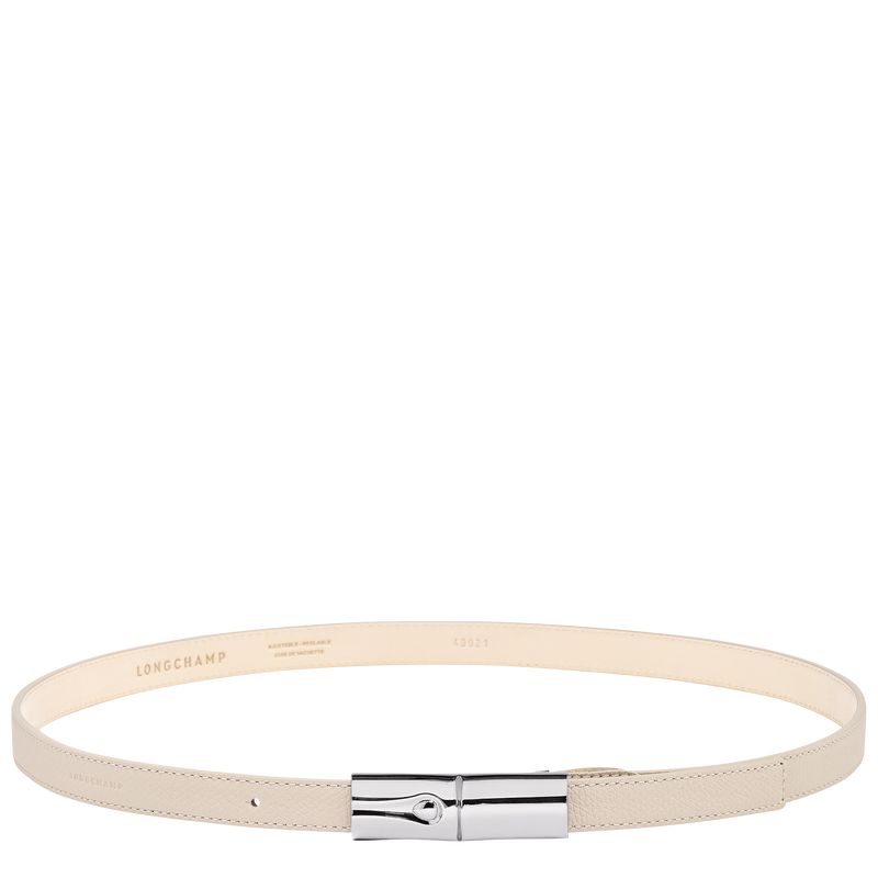 Paper - Leather Longchamp Le Roseau Women Belts | AU8383AH