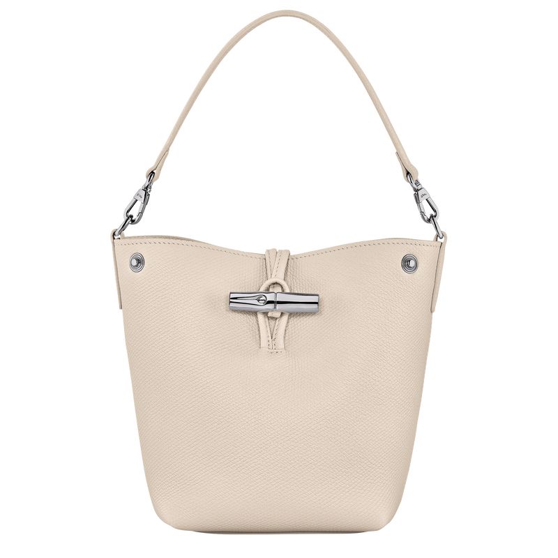 Paper - Leather Longchamp Le Roseau XS Bucket Women Mini Bags | AU7070EB