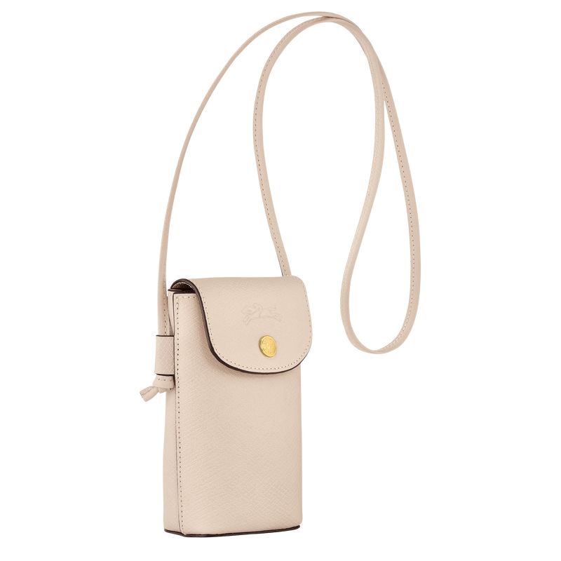 Paper - Leather Longchamp Épure with leather lace Women Phone Case | AU7791PJ