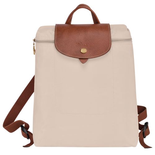 Paper - Recycled canvas Longchamp Le Pliage Original M Women Backpacks | AU7674VR