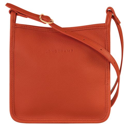 Paprika - Leather Longchamp Le FoulonnÉ S Women Crossbody Bags | AU7479PJ