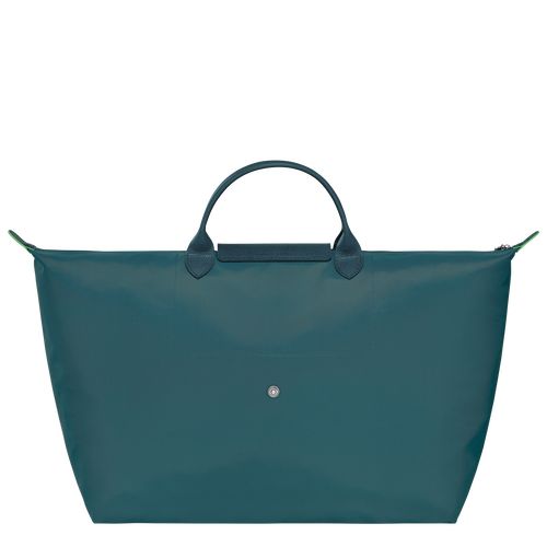 Peacock - Recycled canvas Longchamp Le Pliage Green S Women Travel Bags | AU8125DF