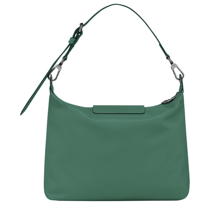 Sage - Leather Longchamp Le Pliage Xtra M Hobo Women Shoulder Bags | AU7518VR