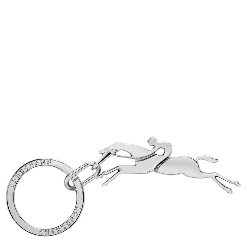 Silver - Metal Longchamp Cavalier Men Key Rings | AU9154WN