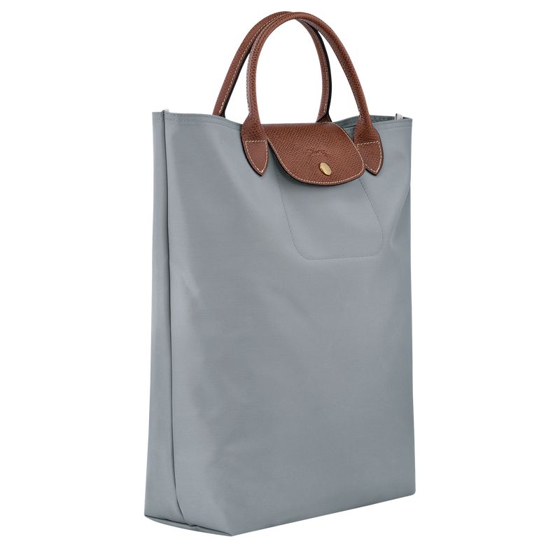 Steel - Canvas Longchamp Le Pliage Original M Tote Women Handbag | AU7160JP