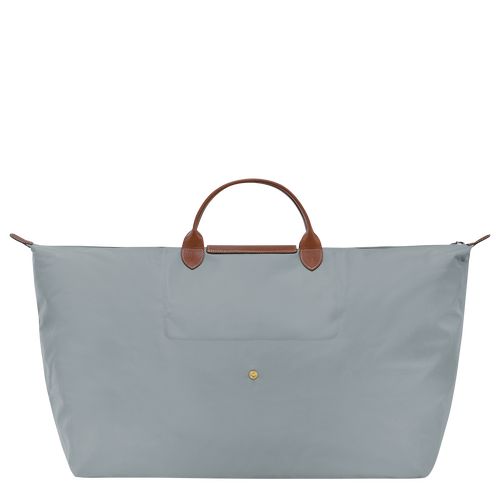 Steel - Recycled canvas Longchamp Le Pliage Original M Women Travel Bags | AU8110EB