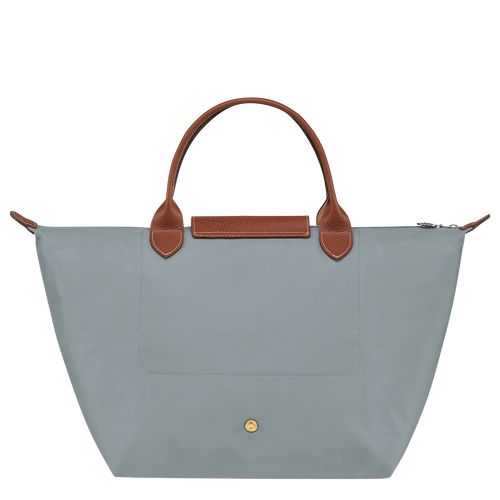 Steel - Recycled canvas Longchamp Le Pliage Original M Women Handbag | AU7331WN