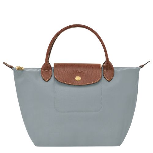 Steel - Recycled canvas Longchamp Le Pliage Original S Women Handbag | AU7339UZ