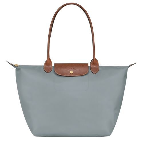 Steel - Recycled canvas Longchamp Le Pliage Original L Tote Women Shoulder Bags | AU7603AH