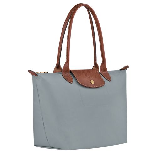 Steel - Recycled canvas Longchamp Le Pliage Original M Tote Women Shoulder Bags | AU7610KO