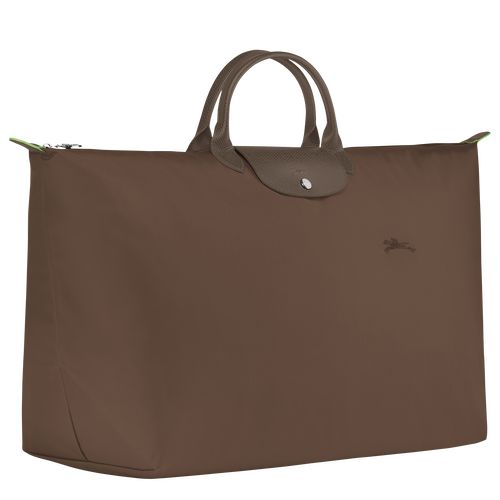 Terra - Recycled canvas Longchamp Le Pliage Green M Women Travel Bags | AU8130KO