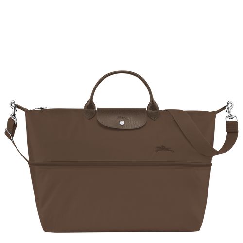 Terra - Recycled canvas Longchamp Le Pliage Green expandable Women Travel Bags | AU8138MQ