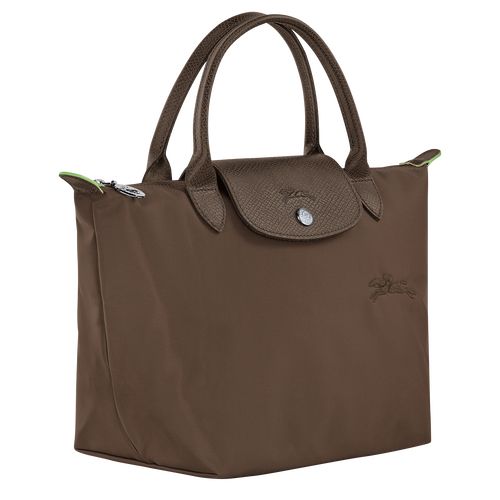 Terra - Recycled canvas Longchamp Le Pliage Green S Women Handbag | AU7354CT