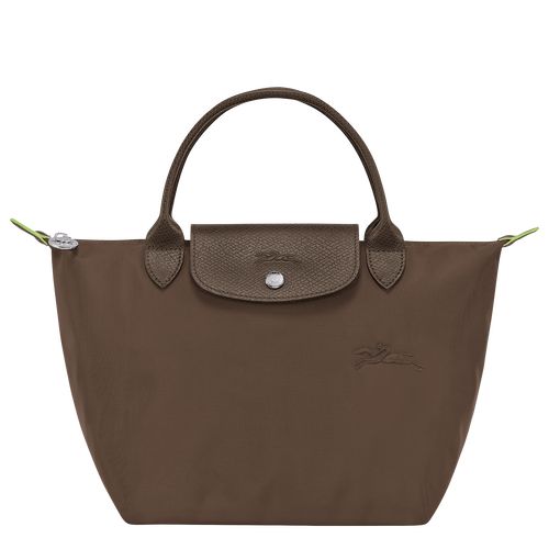 Terra - Recycled canvas Longchamp Le Pliage Green S Women Handbag | AU7354CT