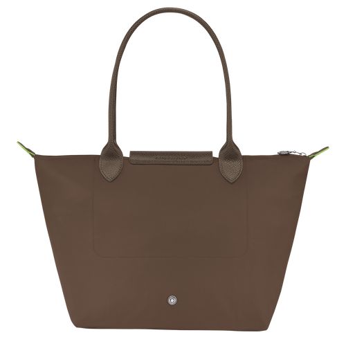 Terra - Recycled canvas Longchamp Le Pliage Green M Tote Women Shoulder Bags | AU7597TC