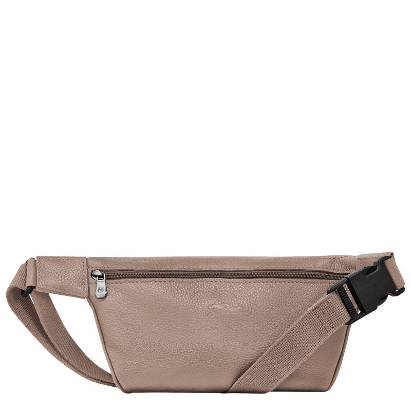 Turtledove - Leather Longchamp Le FoulonnÉ M Men Belt Bags | AU8886UZ