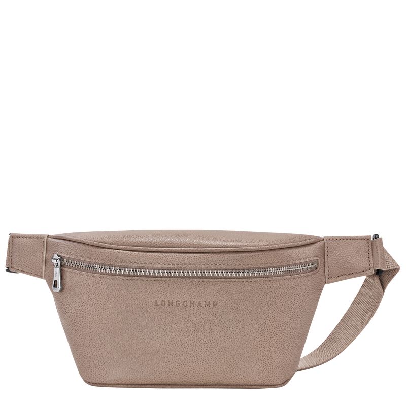 Turtledove - Leather Longchamp Le FoulonnÉ M Men Belt Bags | AU8886UZ