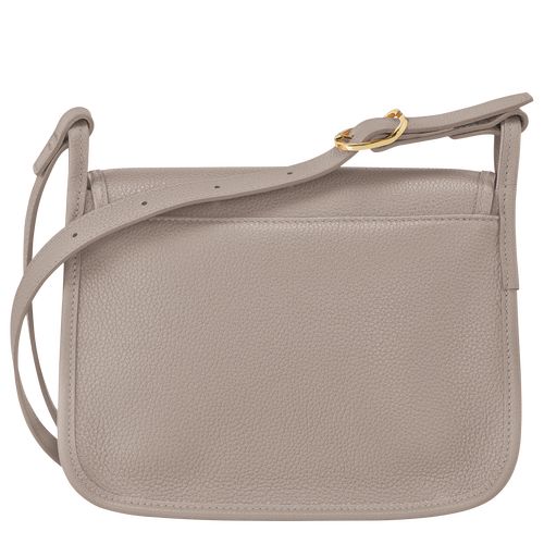 Turtledove - Leather Longchamp Le FoulonnÉ M Women Crossbody Bags | AU7483YX