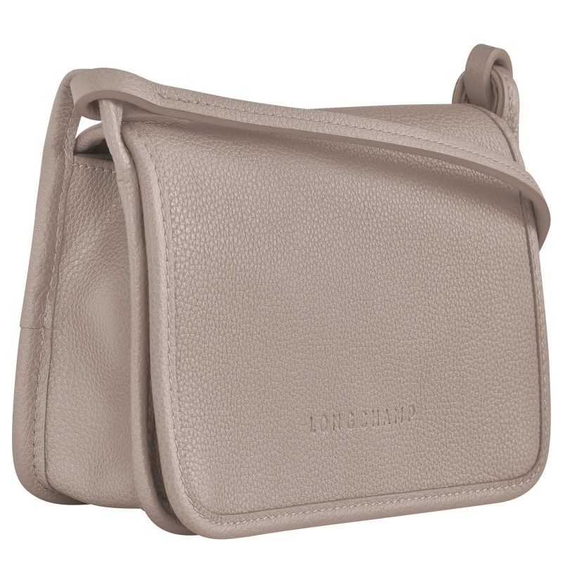 Turtledove - Leather Longchamp Le FoulonnÉ XS Clutch Women Wallets | AU7834LI