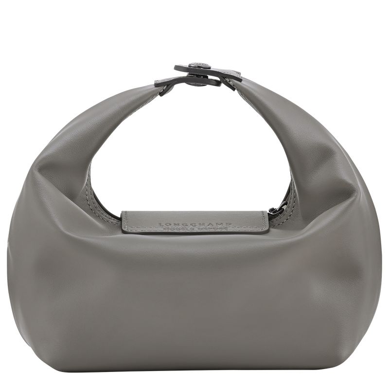 Turtledove - Leather Longchamp Le Pliage Xtra XS Handbag Women Mini Bags | AU7116OK