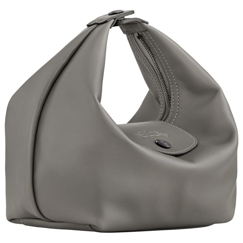 Turtledove - Leather Longchamp Le Pliage Xtra XS Women Handbag | AU7312XY