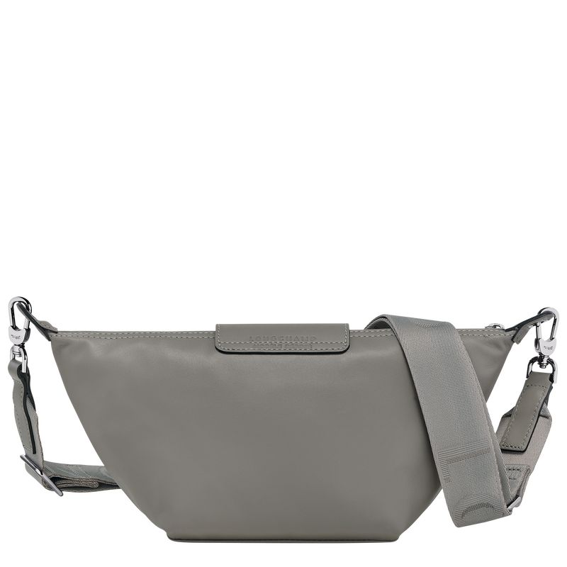 Turtledove - Leather Longchamp Le Pliage Xtra XS Crossbody Women Mini Bags | AU7041XY