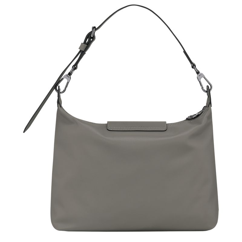 Turtledove - Leather Longchamp Le Pliage Xtra M Hobo Women Shoulder Bags | AU7517BE