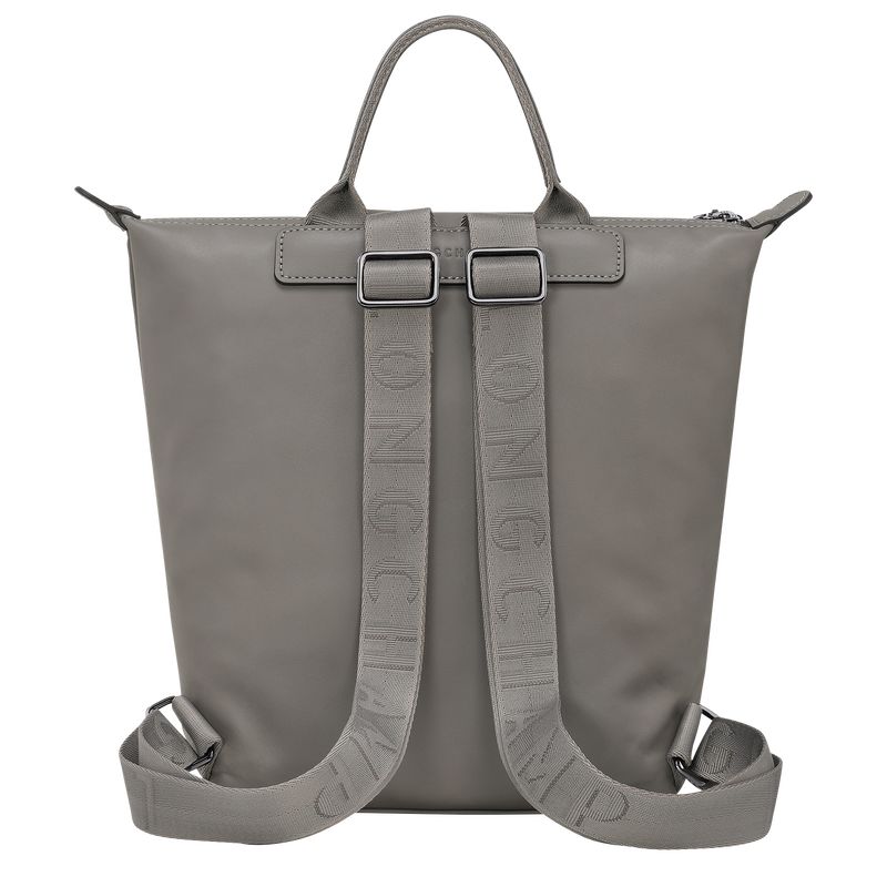 Turtledove - Leather Longchamp Le Pliage Xtra S Women Backpacks | AU7656SG