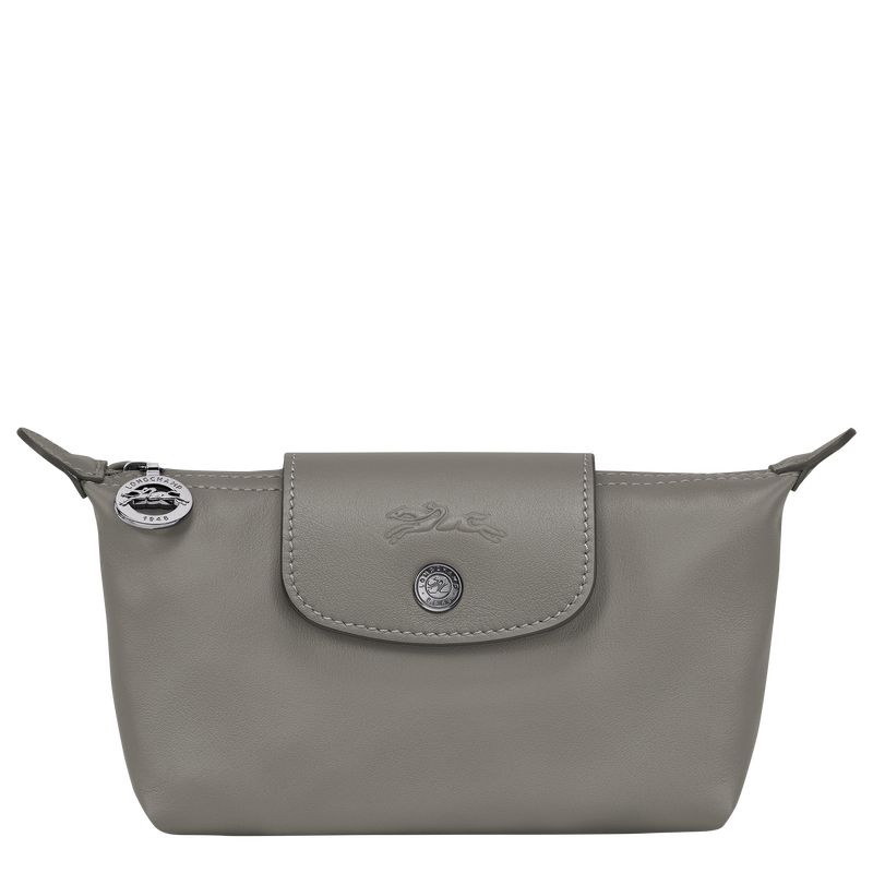 Turtledove - Leather Longchamp Le Pliage Xtra Women Pouches | AU7688OK