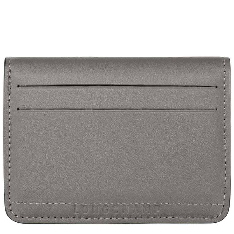 Turtledove - Leather Longchamp Le Pliage Xtra Women Card Holder | AU7911UZ