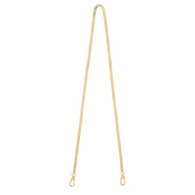 Very pale gold - Metal Longchamp chaÎne Shoulder strap Women Accessories | AU7767LI